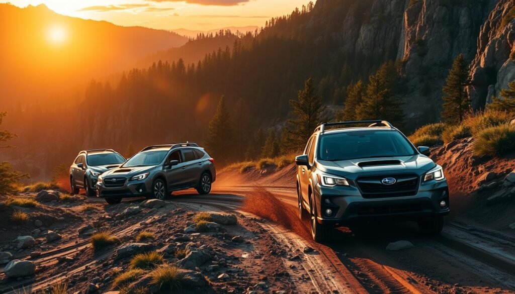 Subaru adventure vehicles