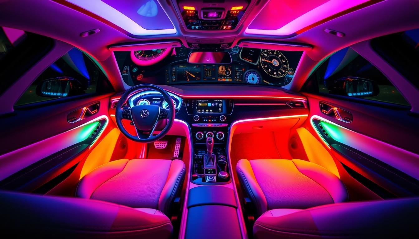 custom car interior lighting