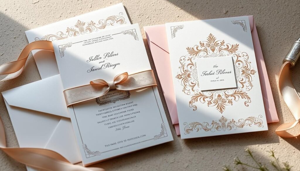 modern wedding invitations